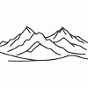 Minimalist Mountain