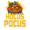 Halloween hocus-pocus pumpkin