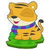 Écharpe Tigre