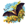 Bat Fledermäuse Fledermaus
