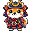 Samurai Shiba Inu