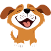 Chien qui rit