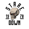 Staring skull