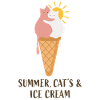 Summer Cats& Ice Cream