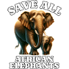 Save African Elephant