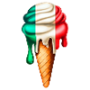 Italy Ice Cream Cone