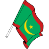 Flag Mauritania