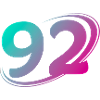 Nummer 92 mehrfarbig