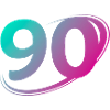 Nummer 90 mehrfarbig