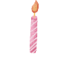 1st Anniversary Candle