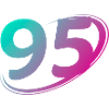 Nummer 95 mehrfarbig
