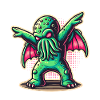 Funny Dancing Cthulhu