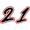 21 Number symbol