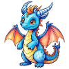 Aquarelles de dragon