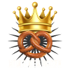 Bretzel König Bretzel Brezn Bayern