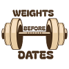 Weights before dates