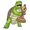 Turtle Chess Piece Bishop Chess
