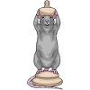Rat Chess Piece King Chess