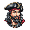Pirate Style Néo Traditionnel
