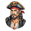 Pirate Style Néo Traditionnel