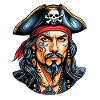 Pirate Neo Traditional Style