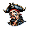 Pirate Style Néo Traditionnel