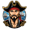 Pirate Style Néo Traditionnel