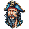Pirate Style Néo Traditionnel