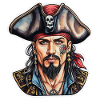 Pirate Style Néo Traditionnel