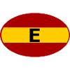 Auto Aufkleber Spanien