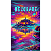 Belgrade Serbia souvenir design