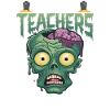 Halloween biology teacher love brains