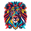 Stylized Lion