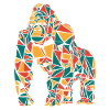 Bunter Geometrischer Gorilla