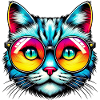 Puss with sunglasses