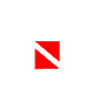 Dive Diver Down Flag Scuba Diving Taucher Tauchen