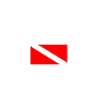 Dive Diver Down Flag Scuba Diving Taucher Tauchen