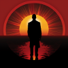 Sunset Shadow Wanderer