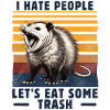 I hate people - Opossum
