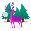 Christmas deer