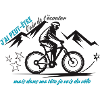 Je fais du vélo