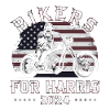 Motards pour Harris Kamala 2024