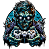 Manette de jeu Zombie