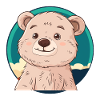 Baer Waldbewohner Teddybär