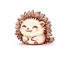Hedgehugs Cute Hedgehog