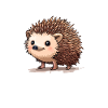 Hedgehugs Cute Hedgehog
