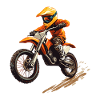 Motocross and dirt bike