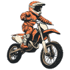 Motocross and dirt bike