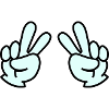 Peace Hand 2