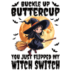 Halloween Witch Costume Witch Broom